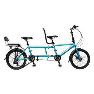 3인용 자전거 제품 접이식 3인승 유원지 바이크 가족 부모자식 20인치