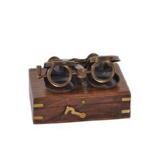 엔틱 망원경 골동품 앤틱 소품 쌍안경 빈티지 제품