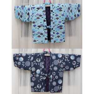 유아용 아이용 상의 어린이용 유카타 기모노 제품 탑 하오리