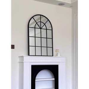 벽 벽걸이 제품 미러 거울 프레임 장식 스튜디오 가정용 소품 아치형