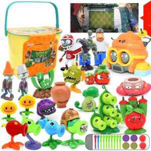 식물 vs 장난감 제품 세트 좀비 선물 캐릭터 어린이 피규어