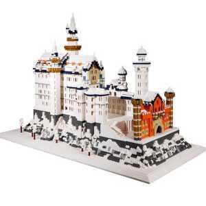 백조의 호수 조립식 성 제품 패키지 블록 테마 세트