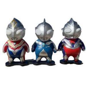 차량용 울트라맨 미니어처 뚱뚱한 제품 SD 피규어 귀여운 자동차