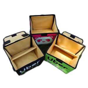 4종 음식 푸드 보냉 백 배달 가방 딜러버리 서비스 제품 보온