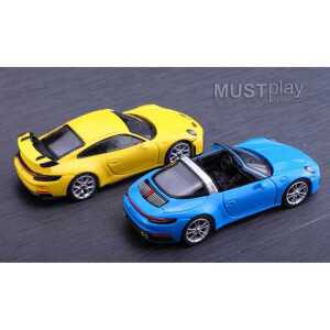 다이캐스트 미니카 모델 자동차 565 옐로우 레이싱 포르쉐 제품