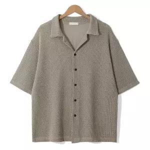 [엠엔씨][MNC] 댄디 오픈카라 반팔가디건 (MDCD271AD)