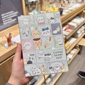 치이카와 캐릭터 다이어리 수첩 플래너 굿즈 월간 휴대용 2025년 제품