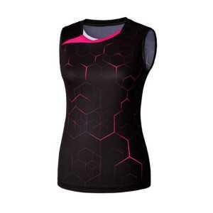 배드민턴 티 배드민턴의류 민소매 기능성 스포츠웨어 탁구 운동복 남성탑 의류 테니스 제품