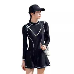 여성 집업래쉬가드 제품 원피스 수영복 긴소매 휴양지 해변 체형커버