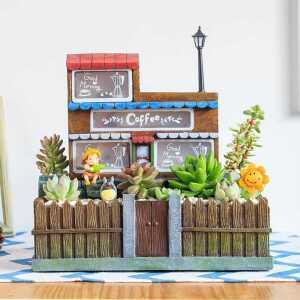 정원 화분작은 장식 화분 분재용 다육 식물용 램프가 조경 제품