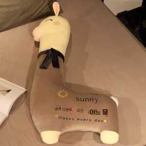 150cm 4컬러 애착 봉제 귀여운 제품 알파카 인형 라마 장식