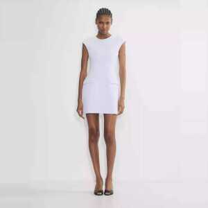 미니 원피스 나시 블랙 섹시 제품 민소매 쉬폰