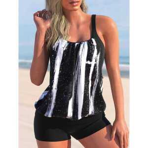 체형 커버 빅사이즈 제품 패션 수영복 휴양지 세트 여름 여성 투피스 비치웨어