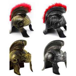 로마 전사 소품할로윈 헬멧 투구 제품 무사 금색 모자 코스프레 갑옷 기사