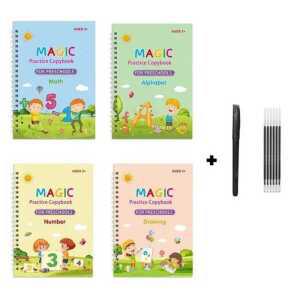 3세 이상 제품 학습 아동 미취학 초등학교 교육용 저학년 알파벳 교재 숫자 산수 그리기 어린이