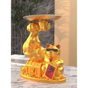 헬스장 개업선물 스탠드 제품 트레이 근육 근육냥 명함 술집 고양이 식당