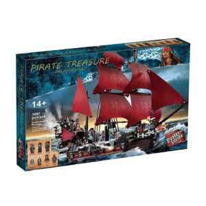 캐리비안의 해적 앤즈 제품 시리즈 리벤지 조립식 퀸 장난감 블록