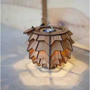 야외 캠핑 솔방울 조명 랜턴 제품 인테리어 테라스 정원