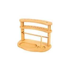 코바늘보관함 도구용품홀더 원목 원사정리파우치 DIY정리함 브래킷 72축 제품