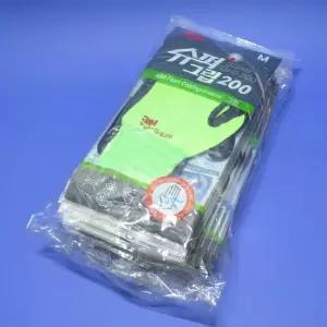 쓰리엠 3M NBR폼코팅장갑 슈퍼그립200 그린색 10조 8257659 S M L 스마트폰터치 자동차 원예 포