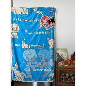 회상 캠핑블랭킷 100x150 무릎담요 여름 사무실담요 제품