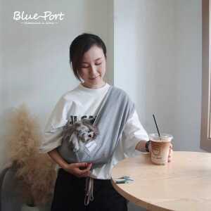 강아지 포대기 크로스백 제품 앞가방 산책가방 여름용 슬링