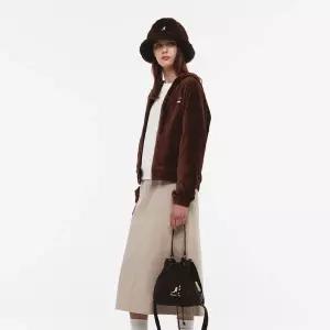 [캉골](대구신세계)바이오 캔버스 앰버 미니버켓백 3988 브라운