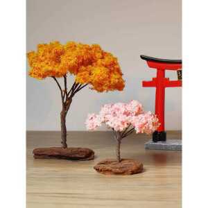 소품 미니어처 미니 인테리어 피규어 모형 작은 벚꽃나무 제품