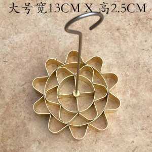 황동 태국 쿠키 독족 10.5cm 플라워 4.13 No.1 로터스 제품 메이커 몰드 주방용품 디저트