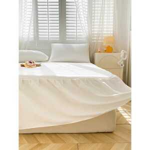 스커트침대커버 레이스 매트리스커버 미색 사이즈 누빔 150X200 120x200 제품