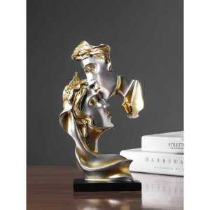 레트로 장식품 술장 분위기 연인 테이블 홈 키스 장식품 거실 제품 이마