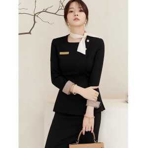 미용실 뷰티 상하의 제품 세트 바지 피부샵 직원 스커트 정장 살롱