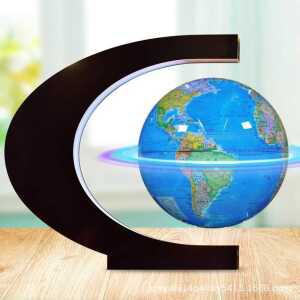 자기 부상 행성 회전 지구본 조명 링 LED 제품