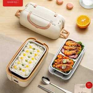 일본 전기보온도시락 가열 제품 도시락통 보온통 보온 무선 온열 충전식 휴대용 스테인리스