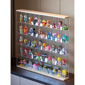 피규어 액자 우드 프레임 보관 미니 전시 캐릭터 제품