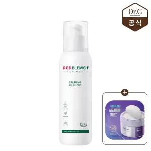 [닥터지] 레드 블레미쉬 포 맨 진정 올인원 150mL [증정]바쿠치올 포어젯 스피큘 패드 파우치_1p
