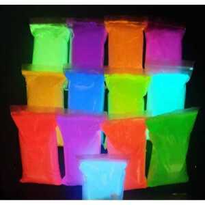 초고휘도 그린 안료 초광야광파우더 제품 소각프린트 1kg 야광가루