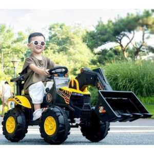 아동 아이 제품 전동 탑승 불도저 어린이 굴삭기 전기