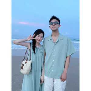 민소매 롱 제품 드레스 원피스 셔츠 맥시 카라 반소매 슬리브리스