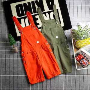 2컬러 멜빵바지 일상 팬츠 하의 오버롤 캐주얼 데일리 제품 점프수트