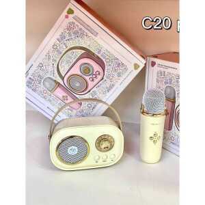 4컬러 휴대용 파티 노래방 개인 행사 제품 스피커 소규모 마이크