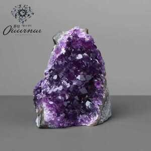 대형 천연 제품 썬더 힐링 스톤 클러스터 석영 지오드 자수정 꿈의 홈 보라색 크리스탈 에너지