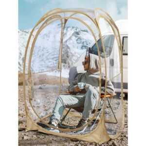 야외 낚시텐트 원터치 1인용 그늘막 방풍 반투명 바람막이 휴대용 확장형 제품 자외선 방수