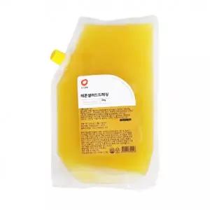 다이어트 양상추 드레싱 소스 2kg 샐러드 양념 야채 닭가슴살 바베큐 연어