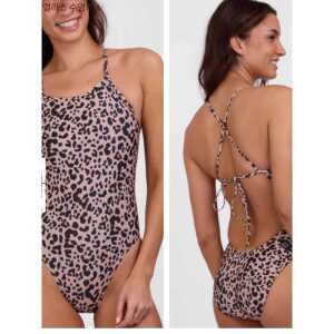 수영복 원피스 레오파드 제품 해변 수영장 바다 수영 원피스수영복 팬션