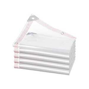 투명 방수포 특대형 야외 천막 방풍 제품 비닐 캐노피 덮개