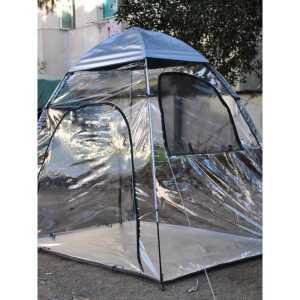 접이식 투명 보온 농가 소형 카키 캐노피 이글루 비닐 텐트 탑 제품