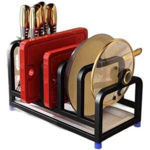 식당 도마 위치 업소 거치대 거치대 스테인레스 블랙 홀더 제품 꽂이 고정