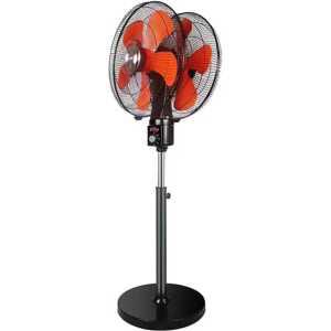 실내 공기 스탠드형 순환 이중 헤드 팬 선풍기 제품 더블