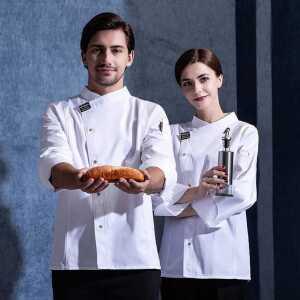 여름 쉐프복 식당 작업복 제품 반팔 베이커리 세트 호텔 주방복 바비큐 셰프